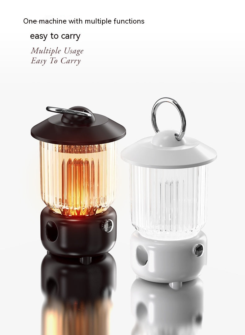 Lamp Humidifier USB Rechargeable Multifunctional Small Humidifier
