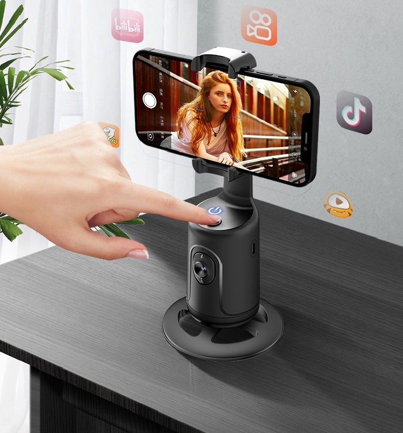 360 Auto Face tracking Phone Holder for Smartphone Video Vlog Live
