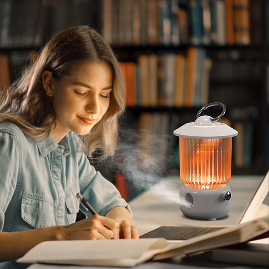 Lamp Humidifier USB Rechargeable Multifunctional Small Humidifier