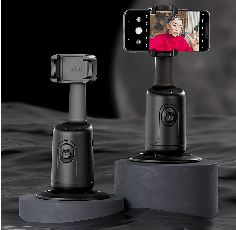 360 Auto Face tracking Phone Holder for Smartphone Video Vlog Live